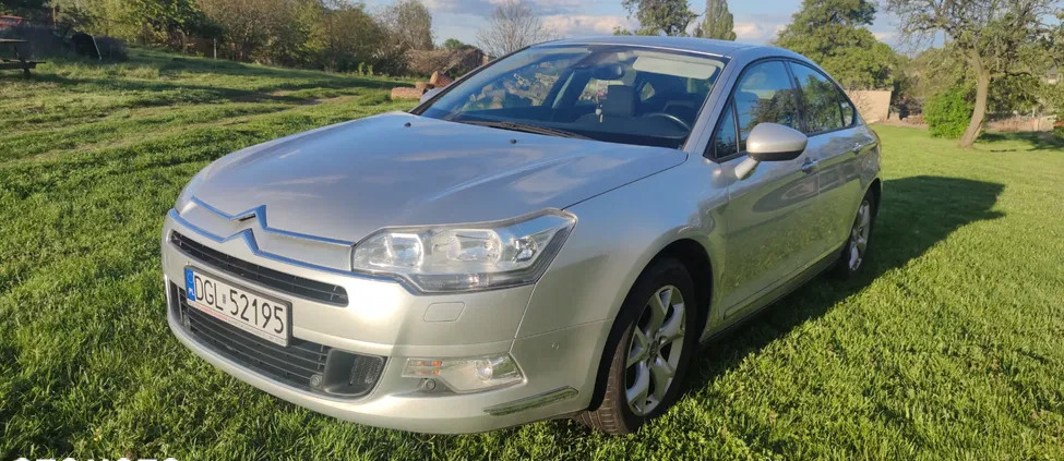 citroen Citroen C5 cena 21800 przebieg: 226081, rok produkcji 2009 z Głogów